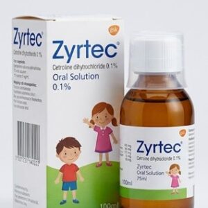 Zyrtec Oral Solution 0.1%